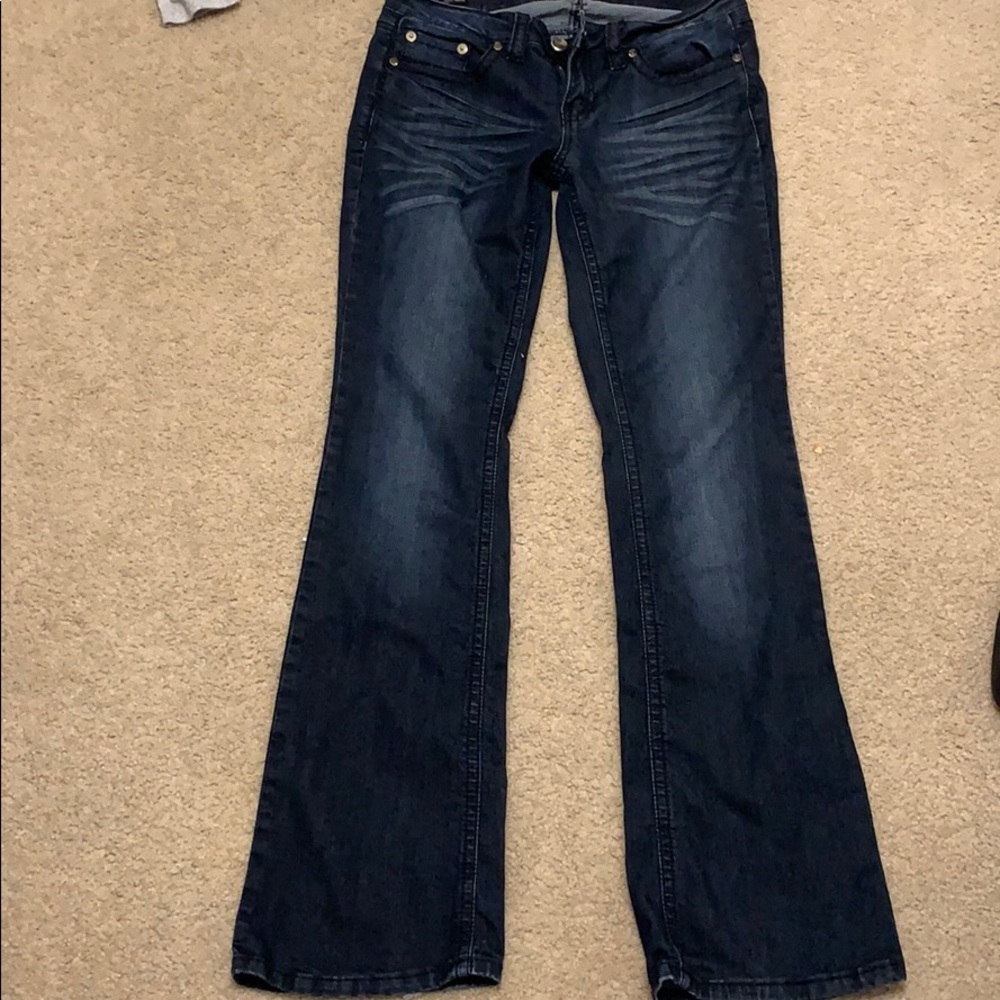 YMI jeans size 9. Bootcut